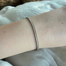 Asteria Jewelry Unisex Modern Çelik Zincir Bileklik