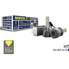 Niken H7 LED Xenon Nova Soft Serisi 55W/9000LM/6500K