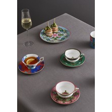 Wedgwood Wonderlust Pembe Lotus Çay Fincanı ve Tabağı Seti – Ince Kemik Çini