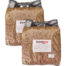 ÇamKum  Star Tozsuz ve Topaklanan Doğal Kedi Kumu 7+5 Lt