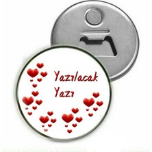Anneler Günü Hediyesi Isime Özel Magnet ( Açacaklı Magnet )