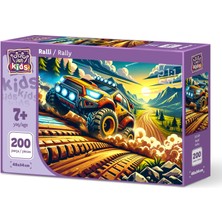 Art Puzzle Art Çocuk Ralli 200 Parça Puzzle