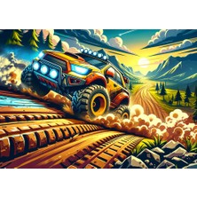 Art Puzzle Art Çocuk Ralli 200 Parça Puzzle