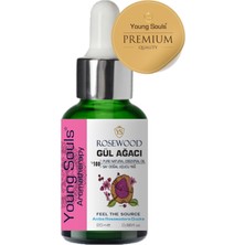 Young Souls Aromatherapy Rosewood Essential Oil Gül Ağacı Uçucu Yağ 20 ml
