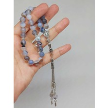 Yaşam Tohumu Akik Taşı Tesbih 33LÜK 8mm (53084)