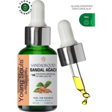 Young Souls Aromatherapy Sandalwood Essential Oil Sandal Ağacı Uçucu Yağ 20 ml