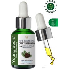 Young Souls Aromatherapy Pine Turpetine Essential Oil Çam Terebentin Uçucu Yağ 20 ml