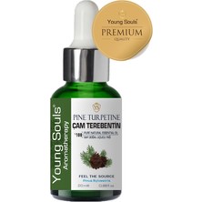 Young Souls Aromatherapy Pine Turpetine Essential Oil Çam Terebentin Uçucu Yağ 20 ml