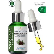 Young Souls Aromatherapy Pine Turpetine Essential Oil Çam Terebentin Uçucu Yağ 20 ml
