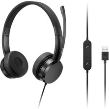 Lenovo USB Kablolu Stereo On-Ear Headset With Control Box 4XD1K18260