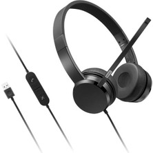 Lenovo USB Kablolu Stereo On-Ear Headset With Control Box 4XD1K18260