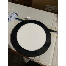 YCL - Alp 1206 Yuvarlak LED (Sıva Altı) Panel 6W -Siyah Kasa / Beyaz