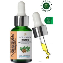 Young Souls Aromatherapy Coriander Essential Oil Kişniş Uçucu Yağ 20 ml