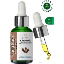 Young Souls Aromatherapy Clove Essential Oil Karanfil Uçucu Yağ 20 ml