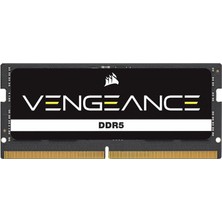 32GB Corsaır Ddr5 4800MHZ CMSX32GX5M1A4800C40 CL40 Sodımm 1X32GB