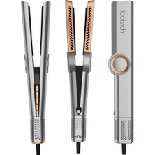 Icotech HS50 Pro Gri Airflow Saç Düzleştirici Saç Şekillendirici Saç Maşası