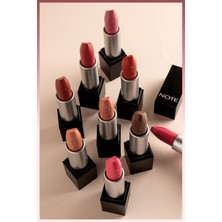 Note Mattever Lipstick Yarı Mat Saten Bitişli Ruj 17 Dress Red - Kızıl Kahverengi