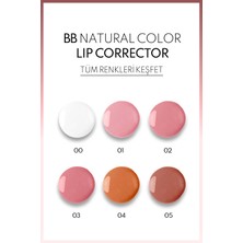 Note BB Lip Corrector Renk Eşitleyici Dudak Parlatıcısı Şeffaf 01