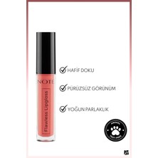 Note Flawless Lipgloss Nemlendirici Etkili Parlak Ruj 06 Tasty Candy - Pembe