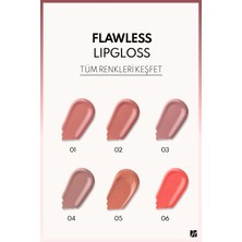 Note Flawless Lipgloss Nemlendirici Etkili Parlak Ruj 06 Tasty Candy - Pembe