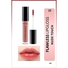 Note Flawless Lipgloss Nemlendirici Etkili Parlak Ruj 01 Nude Touch - Nude