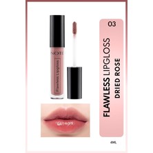 Note Flawless Lipgloss 03 Dried Rose Nemlendirici Etkili Parlak Ruj - Pembe