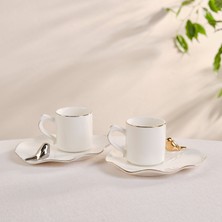 Karaca x Müge Anlı Kuşlu 2 Kişilik Kahve Fincanı 90 ml