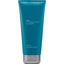 Avon Attraction Closer Erkek Saç ve Vücut Şampuanı 200 Ml.