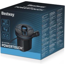 Bestway Çakmaklık Girişli 12V Otomatik Şişirme Pompası 62257