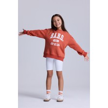 Babokah Kids Girl Kolej Aplikeli Sweatshirt