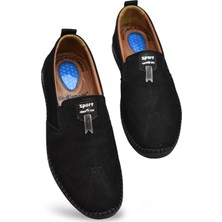 Ispartalılar 066 Tam Ortopedik Taban Hakiki Deri Nubuk Erkek Ayakkabı Günlük Erkek Ayakkabı Topuk Jelli