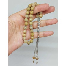 Yaşam Tohumu Jasper Taşı Tesbih 33LÜK 8mm (9811)