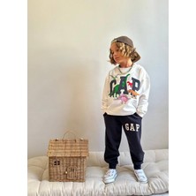 Pamila Butik Erkek Çocuk G*p Model Alt Üst Eşofman Takımı 2 Iplik Tarz Stil