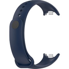 AktarMobile Xiaomi Mi Band 8 / 9 Uyumlu Silikon Kordon Spor Kayış Soft Jel Band Özel Pim Tasarımı