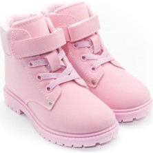 KU&PA SHOES Çocuk Ayakkabı Pembe Bot