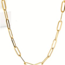 SE Jewellery Gold Klasik Ataç Zincir