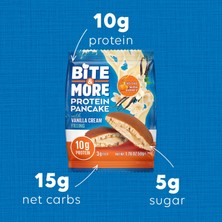 Bite & More Proteinli Pankek Vanilyalı (50G X12 Adet)