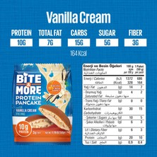 Bite & More Proteinli Pankek Vanilyalı (50G X12 Adet)