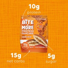 Bite & More Proteinli Pankek Karamelli (50G X12 Adet)