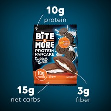 Bite & More Proteinli Pankek Kurabiye ve Kremalı (50G X12 Adet)