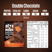 Bite & More Proteinli Pankek Duble Çikolatalı (50G X12 Adet)