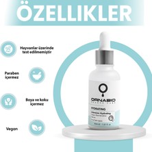 Yoğun Nemlendirici ve Dolgunlaştırıcı Serum - Hyaluronik Asit Kolajen Niacinamide Panthenol 30 ml