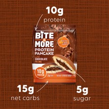 Bite & More Proteinli Pankek Çikolatalı (50G X12 Adet)