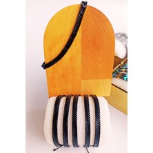 Nisan Kids Erkek Makrome Ipli Bileklik