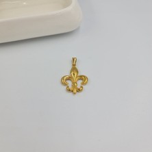 SE Jewellery Soyluluk Simgesi Çelik Kolye Ucu 3.5 cm