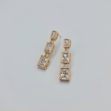 SE Jewellery Rose Bagetli Xupıng Kadın Küpe