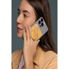 Telefon Modelleri ile Uyumlu Kartlık Flixa Serisi Manyetik Stand Olma Popsocket Özelliği