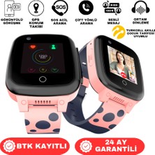 Inoviks İNO25 Akıllı Çocuk Saati Sim Kartlı ve Görüntülü Görüşme Gps Sos Özellikli(Btk Kayıtlı-Yerli Üretim)