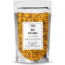 TOS The Organic Spices Köri / Sri Lanka Usulü 250 gr Curry Powder / Sri Lankan - Premium Quality | Baharat Karışımı