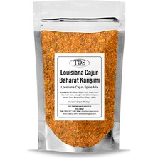 TOS The Organic Spices Louisiana Cajun Baharat Karışımı 500 gr Louisiana Cajun Spice Blend - Premium Quality